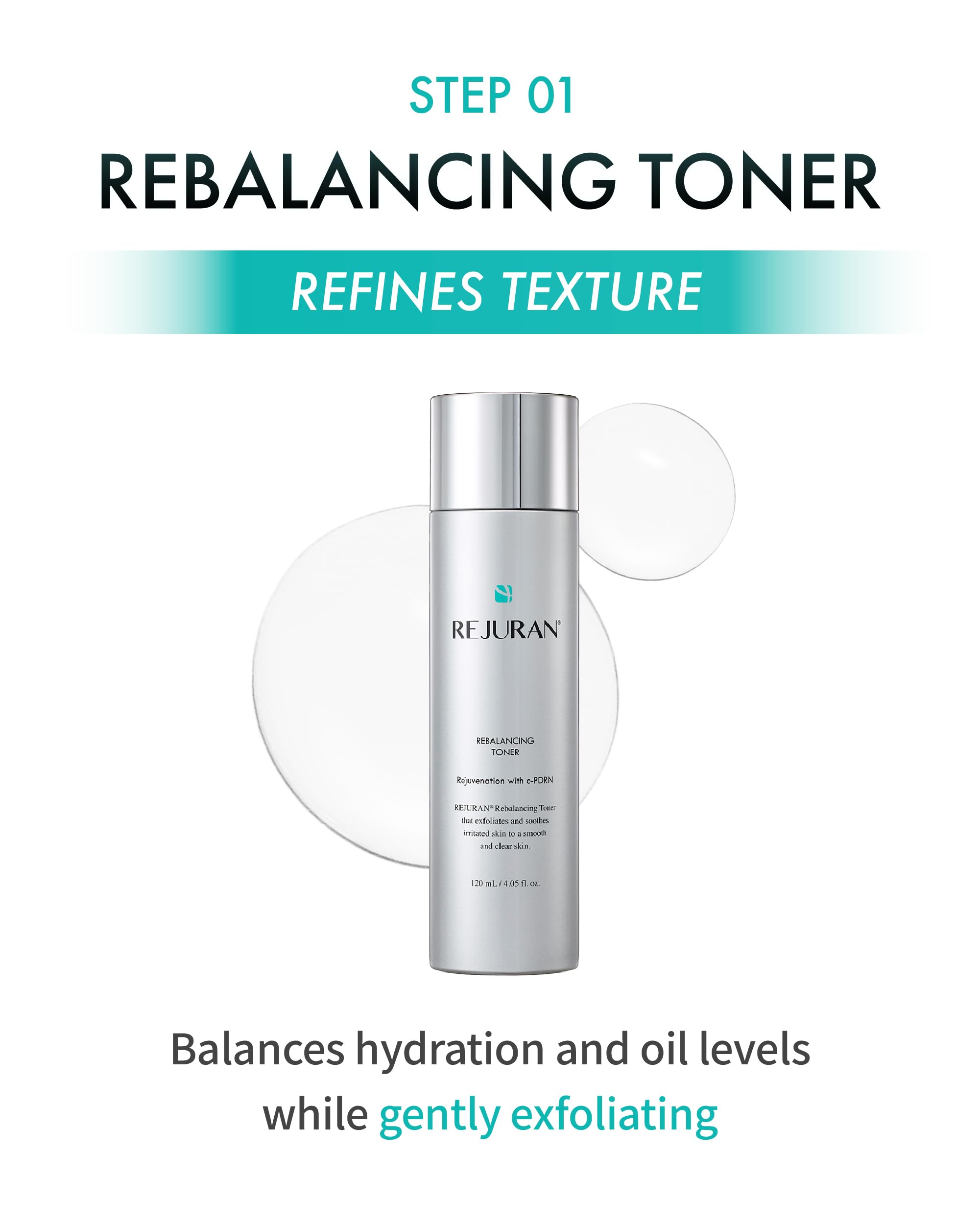 REJURAN Nourishing Cream texture close-up for silky-smooth skin feel