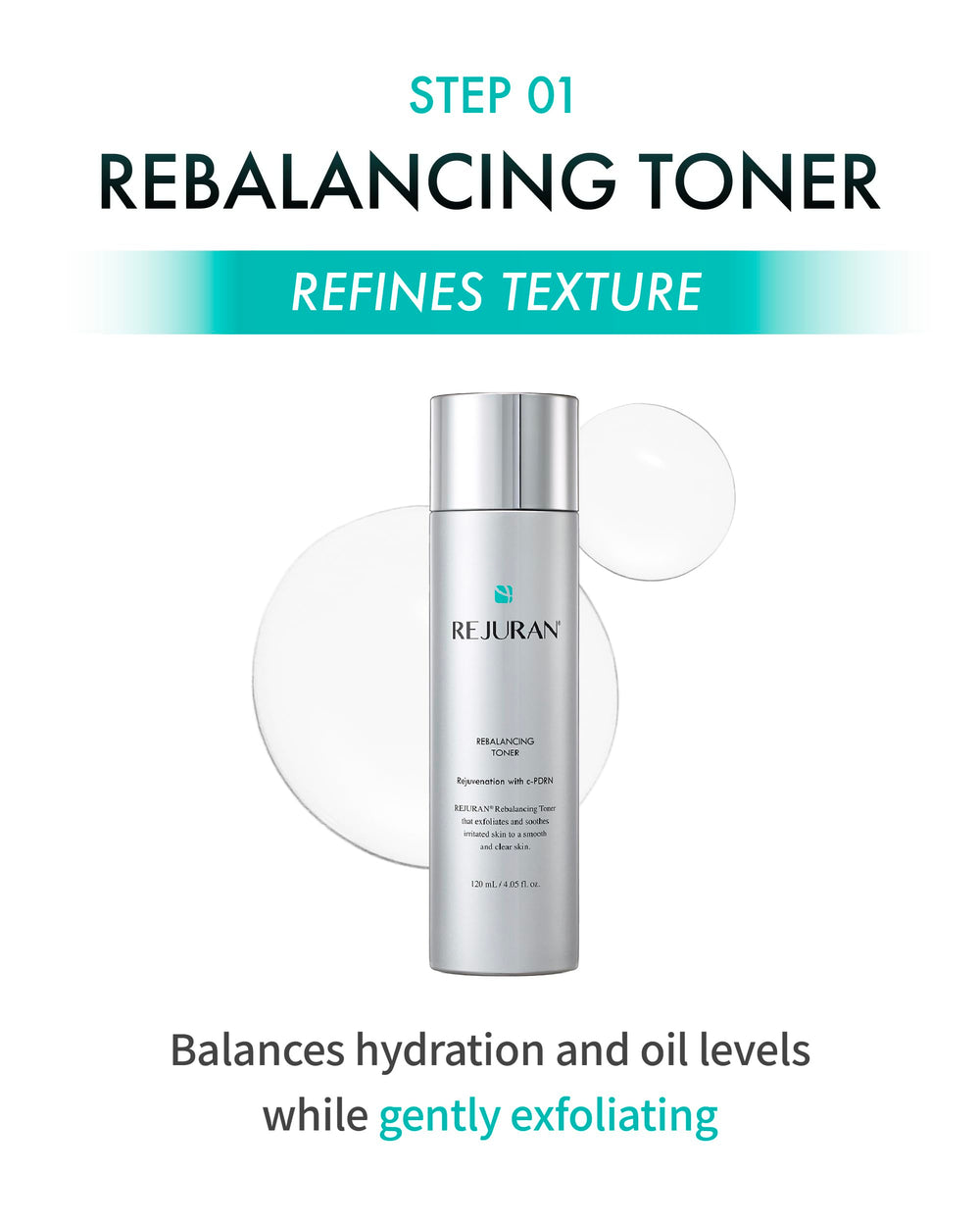REJURAN Nourishing Cream texture close-up for silky-smooth skin feel