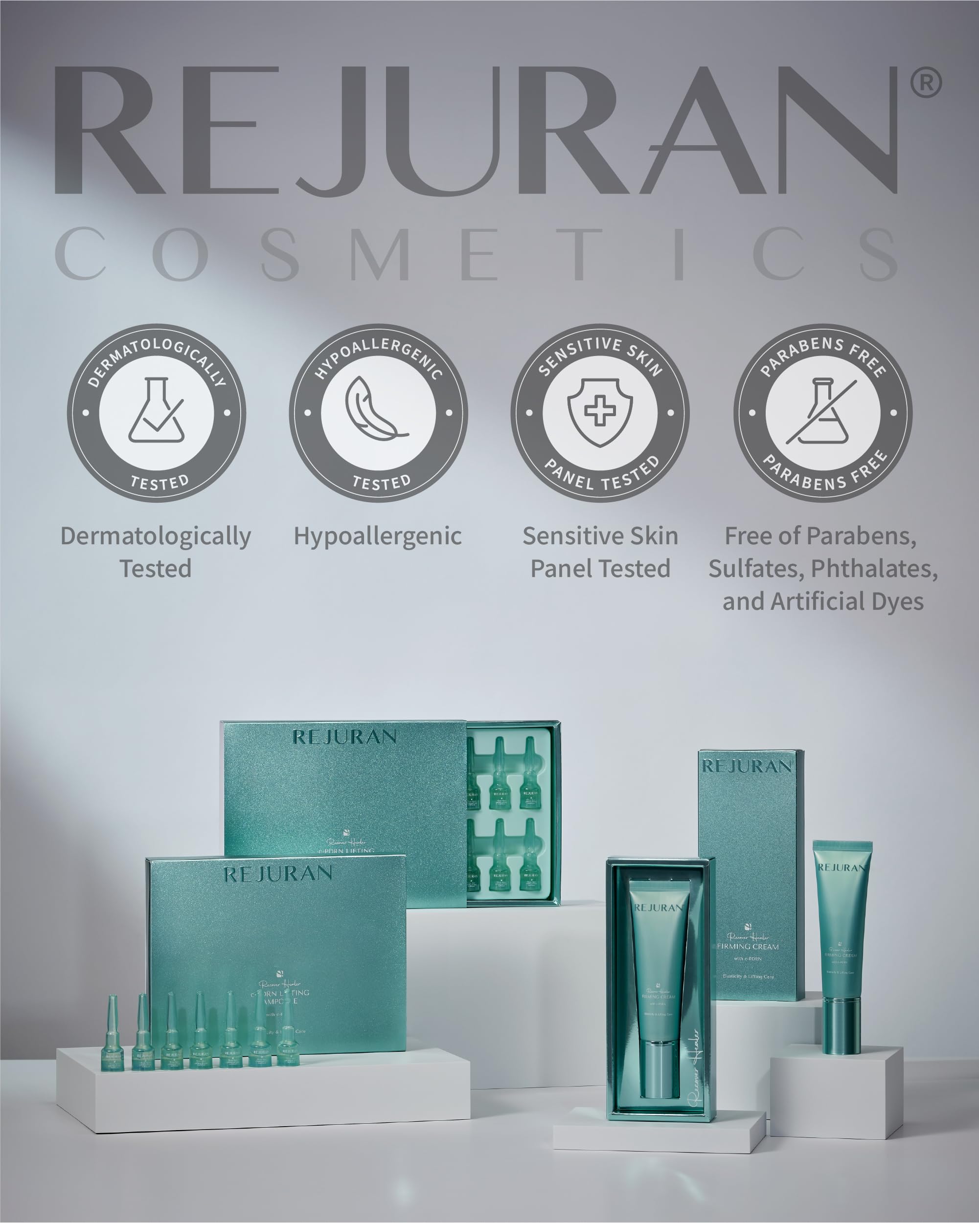 REJURAN Recover c-PDRN premium packaging with logo