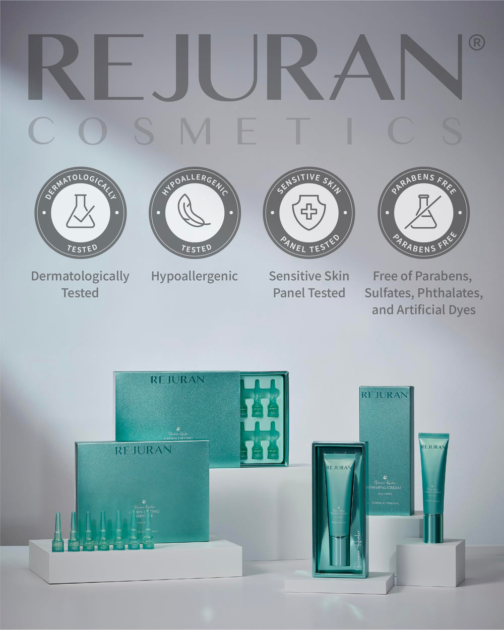 REJURAN Recover c-PDRN premium packaging with logo