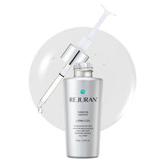 REJURAN Turnover Ampoule bottle pour for quick hydration and even texture