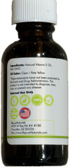 RejuveNaturals Vitamin E Oil USA-made and vegan friendly.