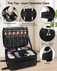 Relavel retractable handle extended to 53 cm for mobility