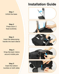 Relavel case built with waterproof Oxford fabric for durability during travel