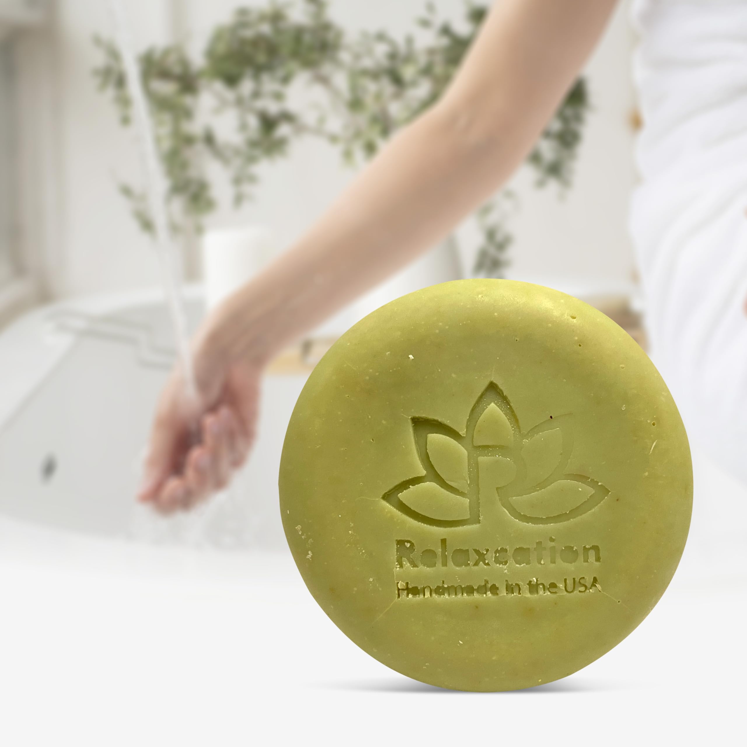 Relaxcation soft-lather soap provides a smooth, non-drying cleanse.
