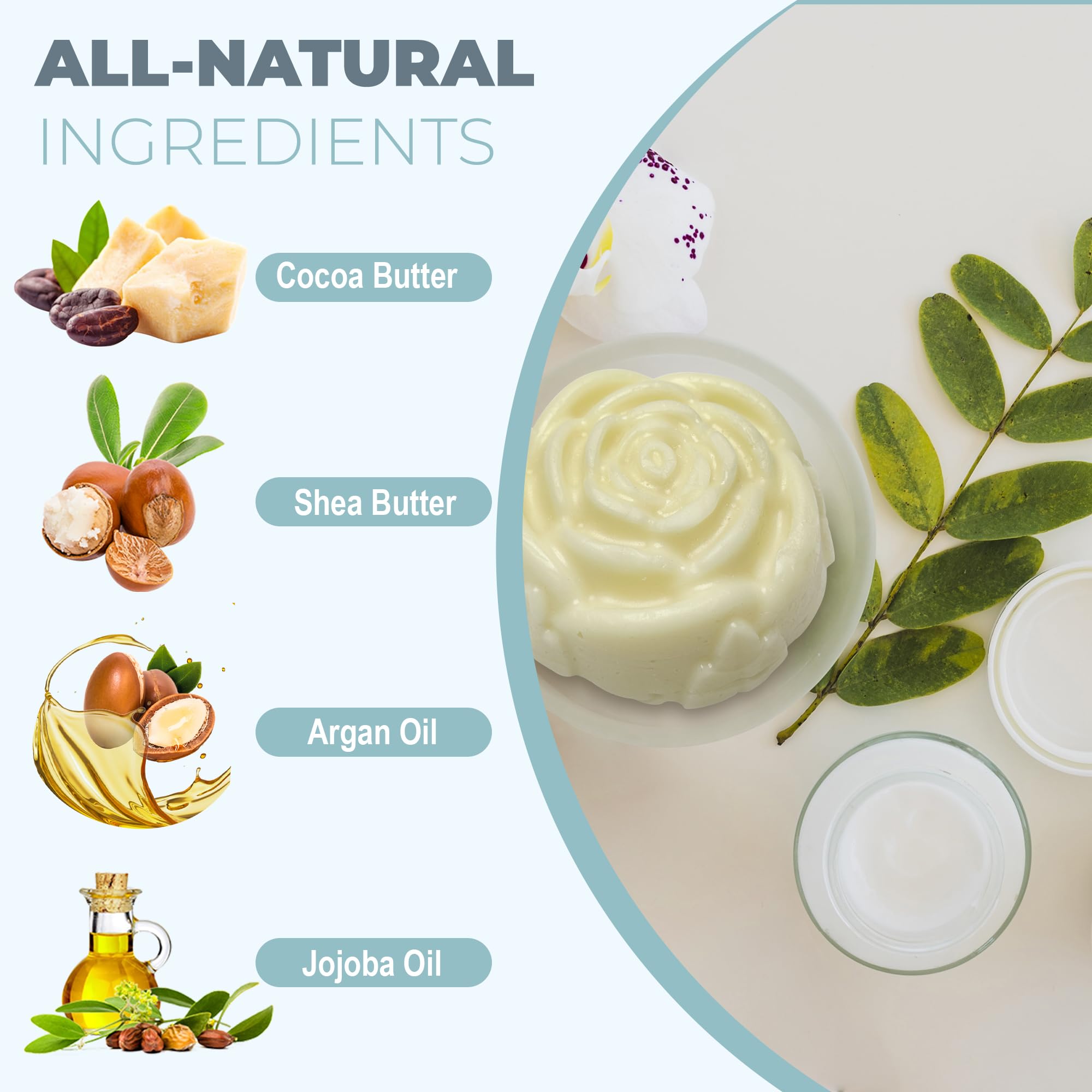 Relaxcation solid conditioner bar in use detangles and softens hair