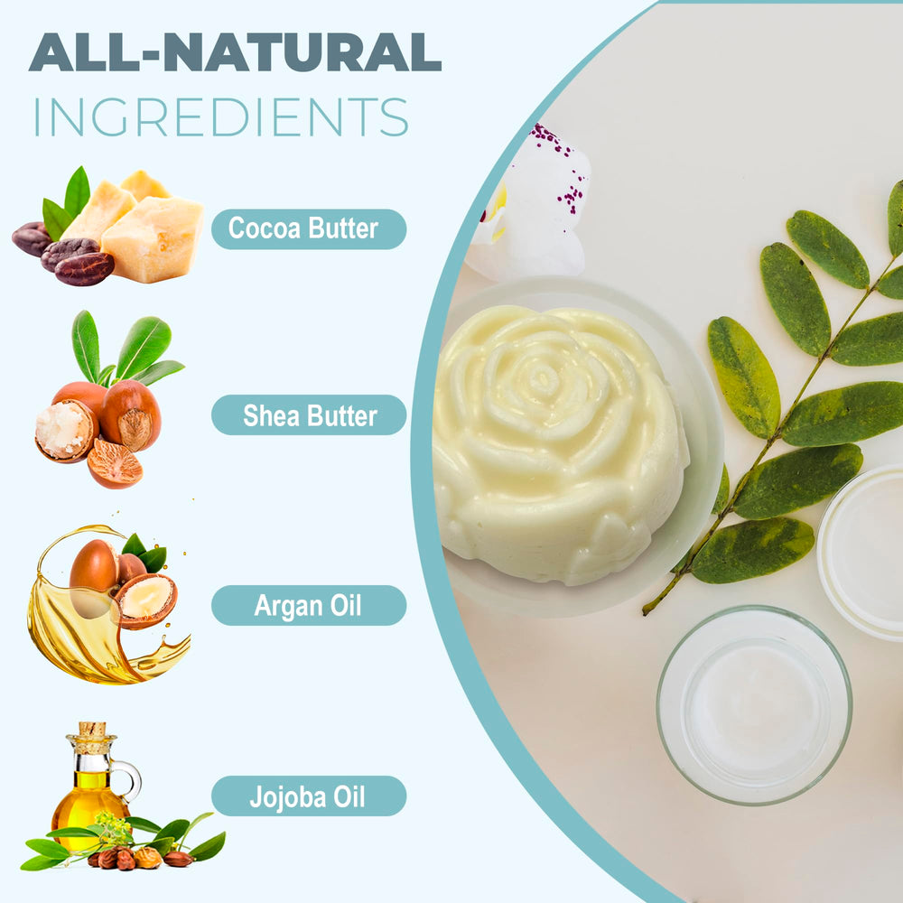 Relaxcation solid conditioner bar in use detangles and softens hair