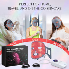 ReLuien at-home skincare setup enables spa-like convenience.