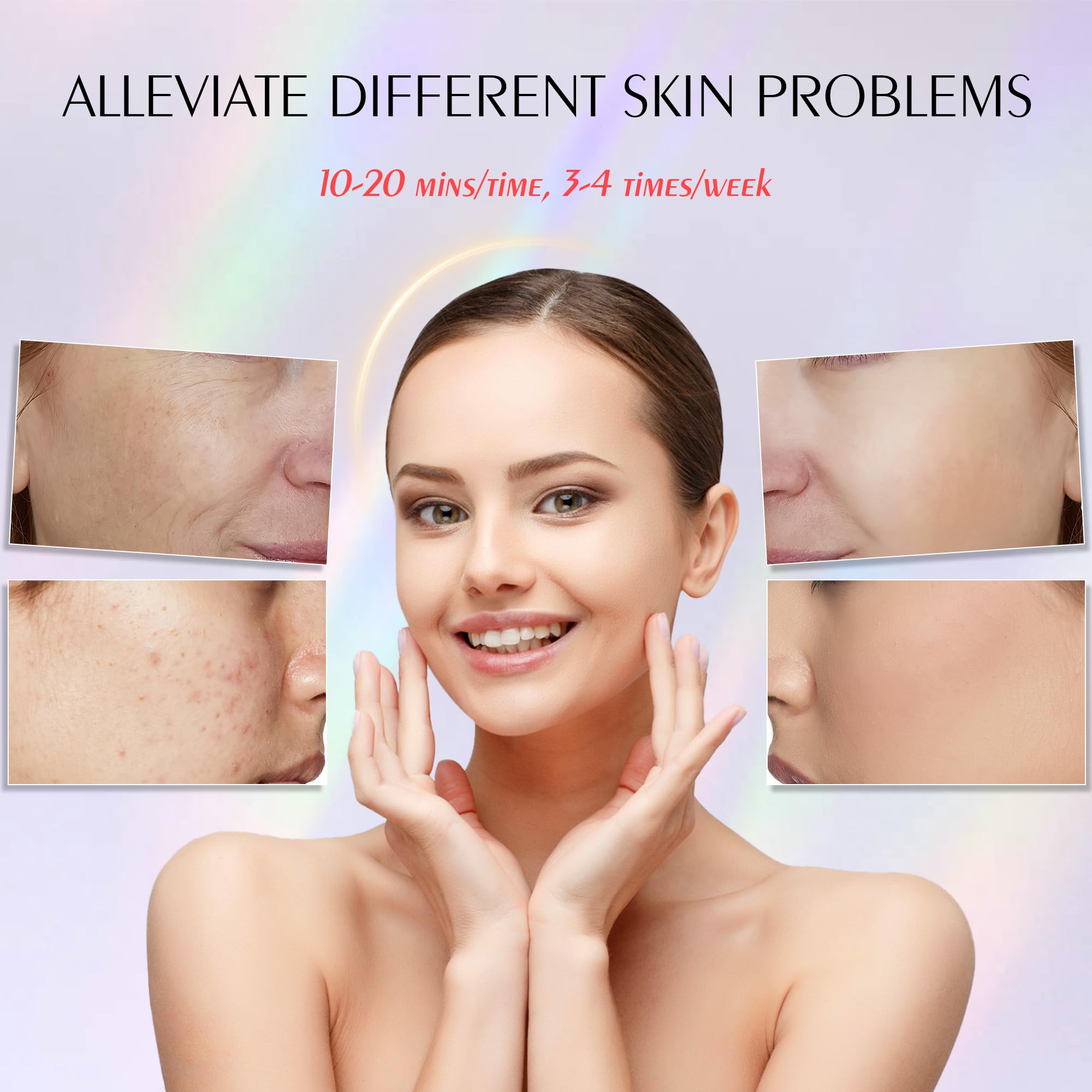 ReLuien soft silicone mask with skin-friendly material for comfortable wear.