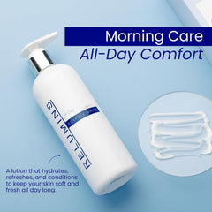 Relumins Advance Day Lotion non-greasy finish ideal for morning routines