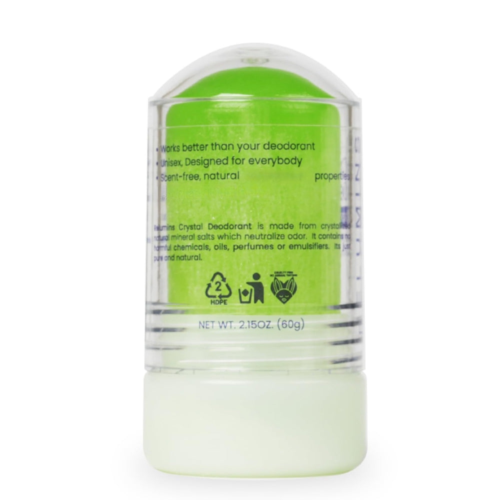 Relumins Aloe Vera Crystal Deodorant compact bottle inside a travel kit