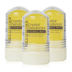 Relumins Cucurmin Crystal roll-on application for fresh underarms all day