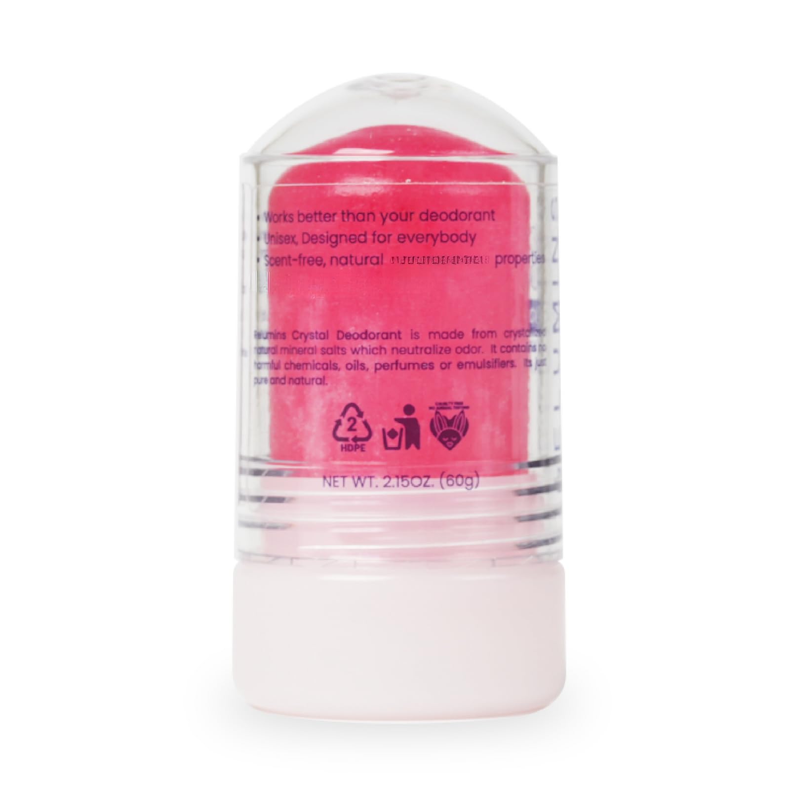 Relumins Mangosteen Crystal Deodorant non-staining formula protects fabrics.