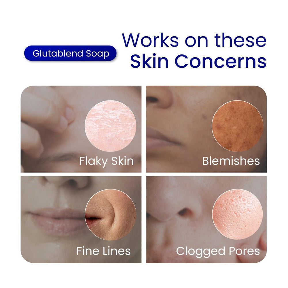 Relumins Glutablend soap lather demonstrates rich cleansing foam.