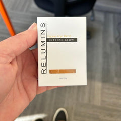 Relumins Triple Glow Bar Soap 135g pack showing five bars for home use