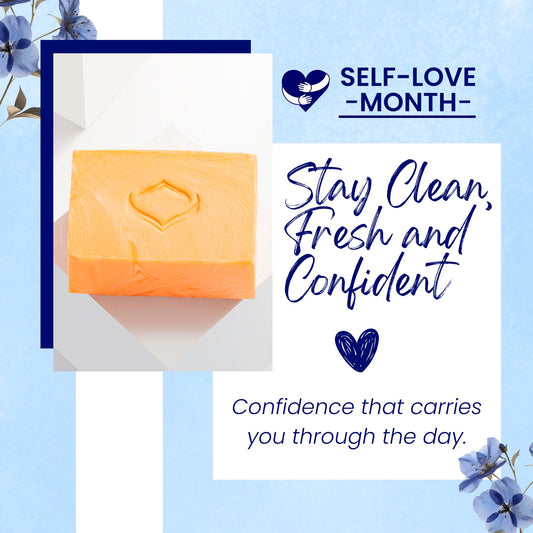 Relumins Triple Glow Bar Soap unwrapped bar shows smooth exfoliation texture for daily cleansing