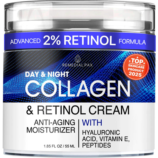 Remedial Purity Aesthetics Experience collagen face cream bottle shows premium hydration and ease of use.
