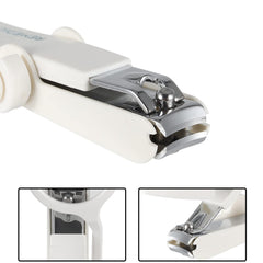 Remedic extra-large clipper designed for the elderly with an easy-to-see adjustable magnifier.