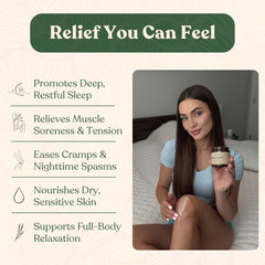 Remedy Mama magnesium cream with lavender promotes bedtime relaxation