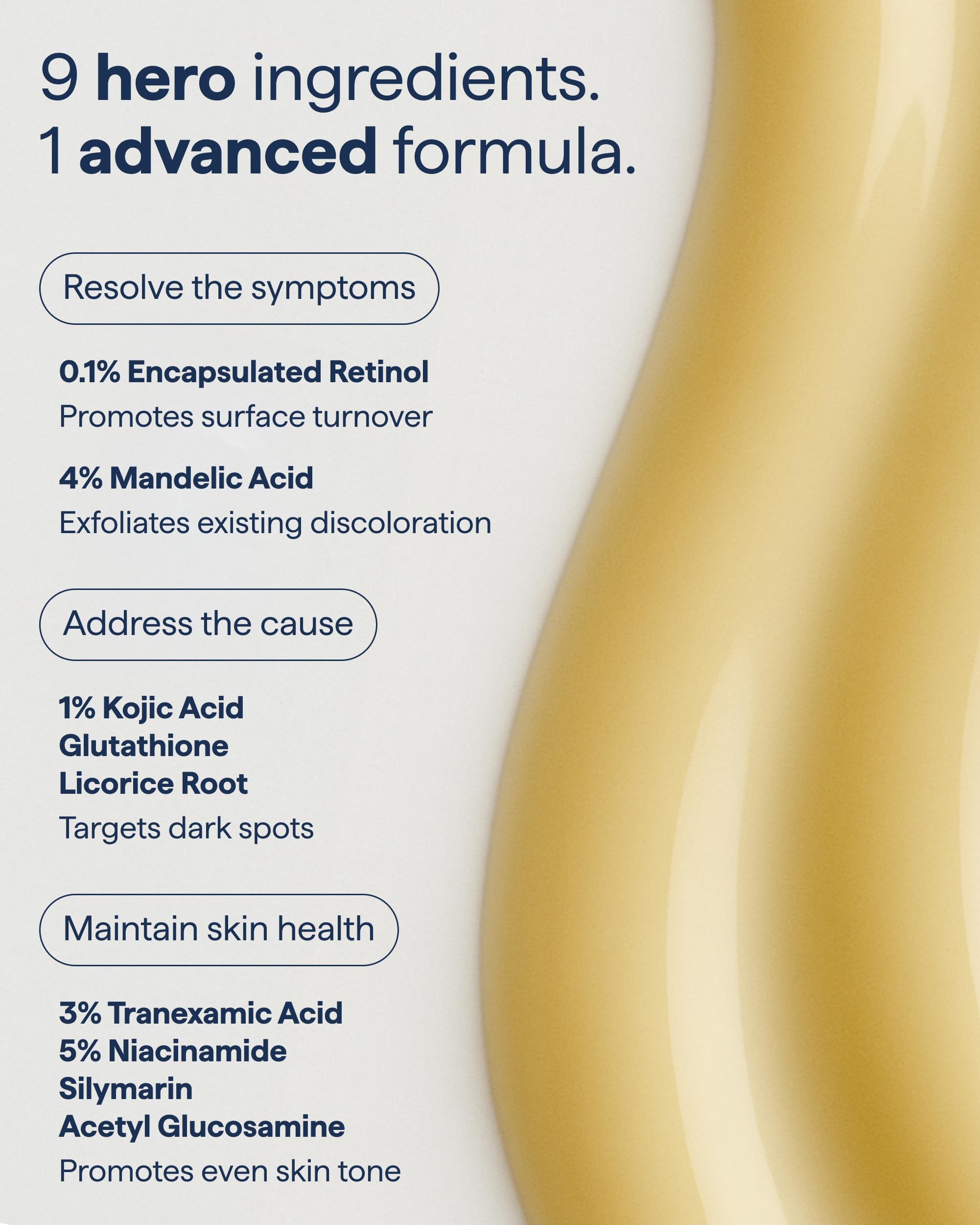 Remedy Science mandelic acid texture for gentle exfoliation