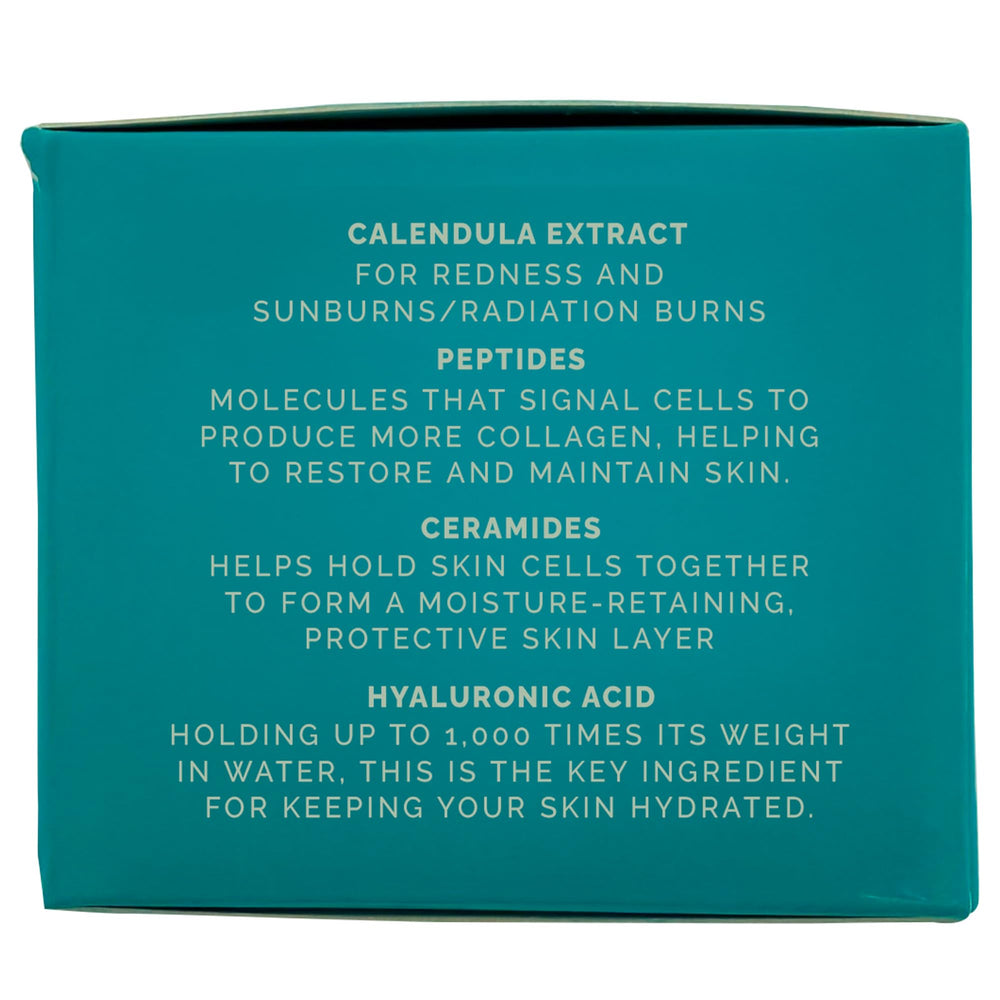 Ingredients label visible on RemeVerse Radiation Cream jar