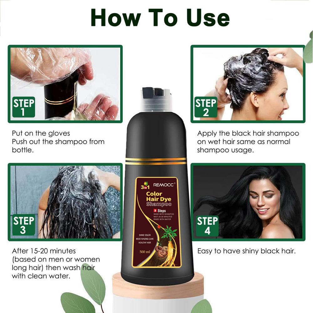 Remocc wild ginseng benefits for follicles during coloring.