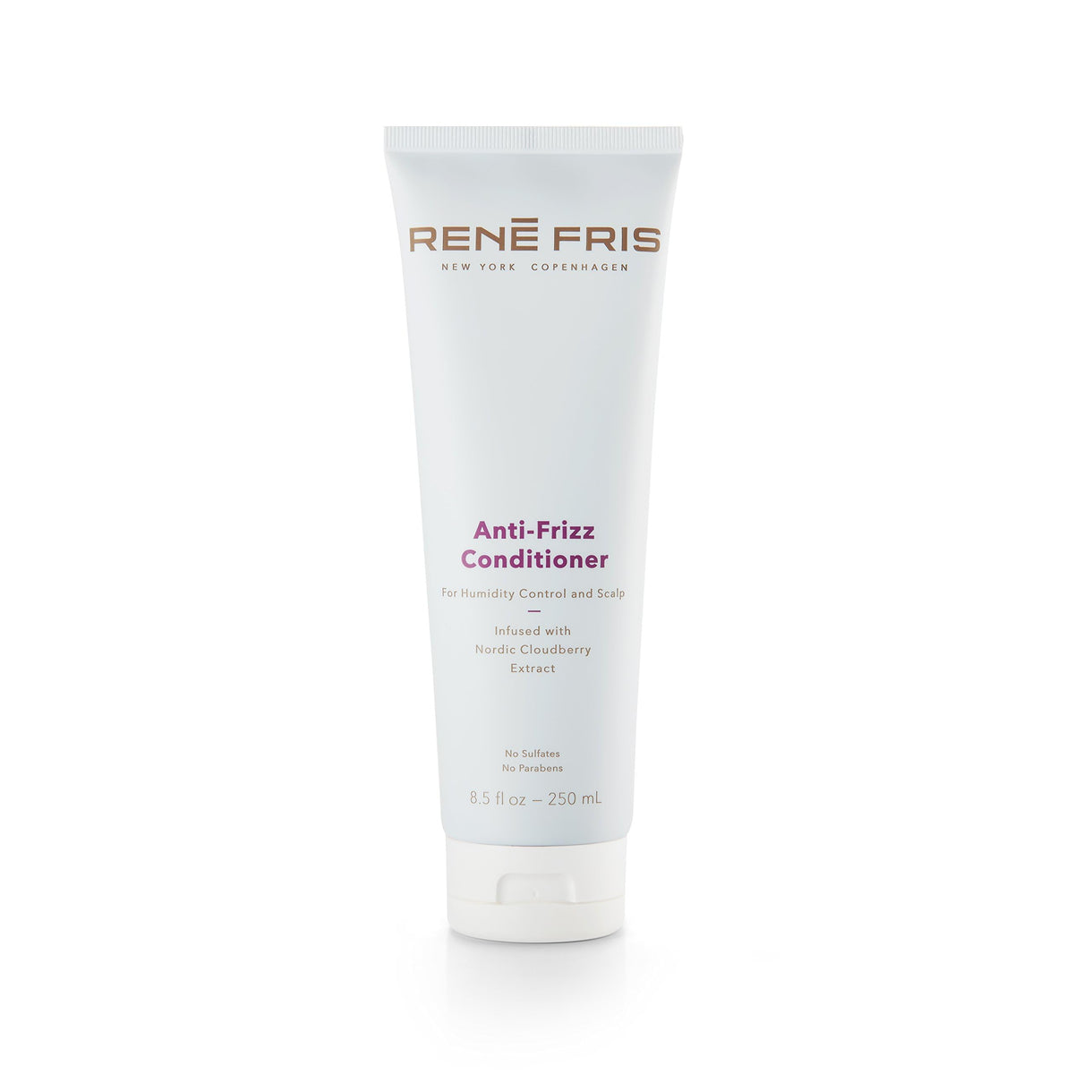 RENEFRIS Anti Frizz Conditioner bottle with sulfate free formula for healthy shine.