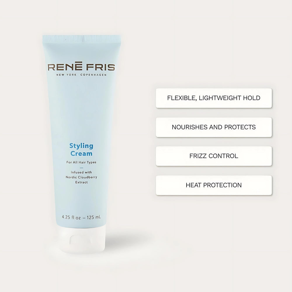 RENEFRIS anti-frizz cream texture for a non-greasy finish