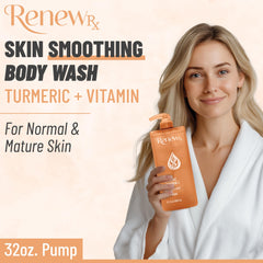 RENEW RX Turmeric Vitamin C ingredients showcased for skin-friendly care