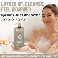 RENEW RX Vegan cruelty-free label highlights ethics alongside effective cleansing