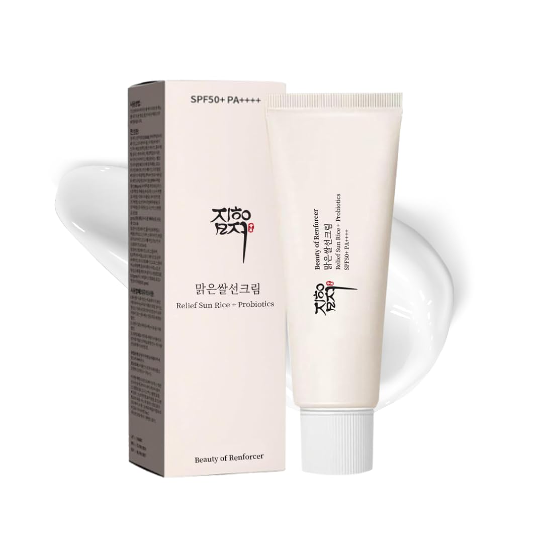 Renforcer Relief Sun sunscreen bottle front view for daily UV protection