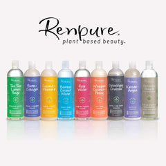 RENPURE Coconut and Vitamin E Hydrate packaging front showcases plant-based, color-safe care.