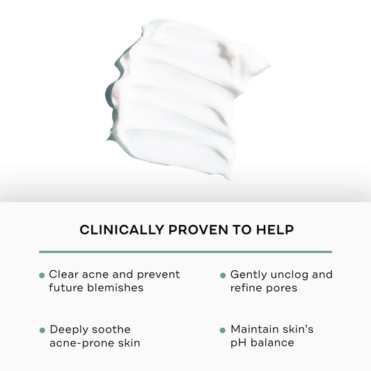 Replenix aloe vera face wash application for soothing acne-prone skin