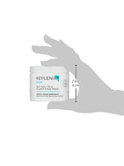 Replenix Gly-Sal pad demonstrating subtle clarity and refined pores.