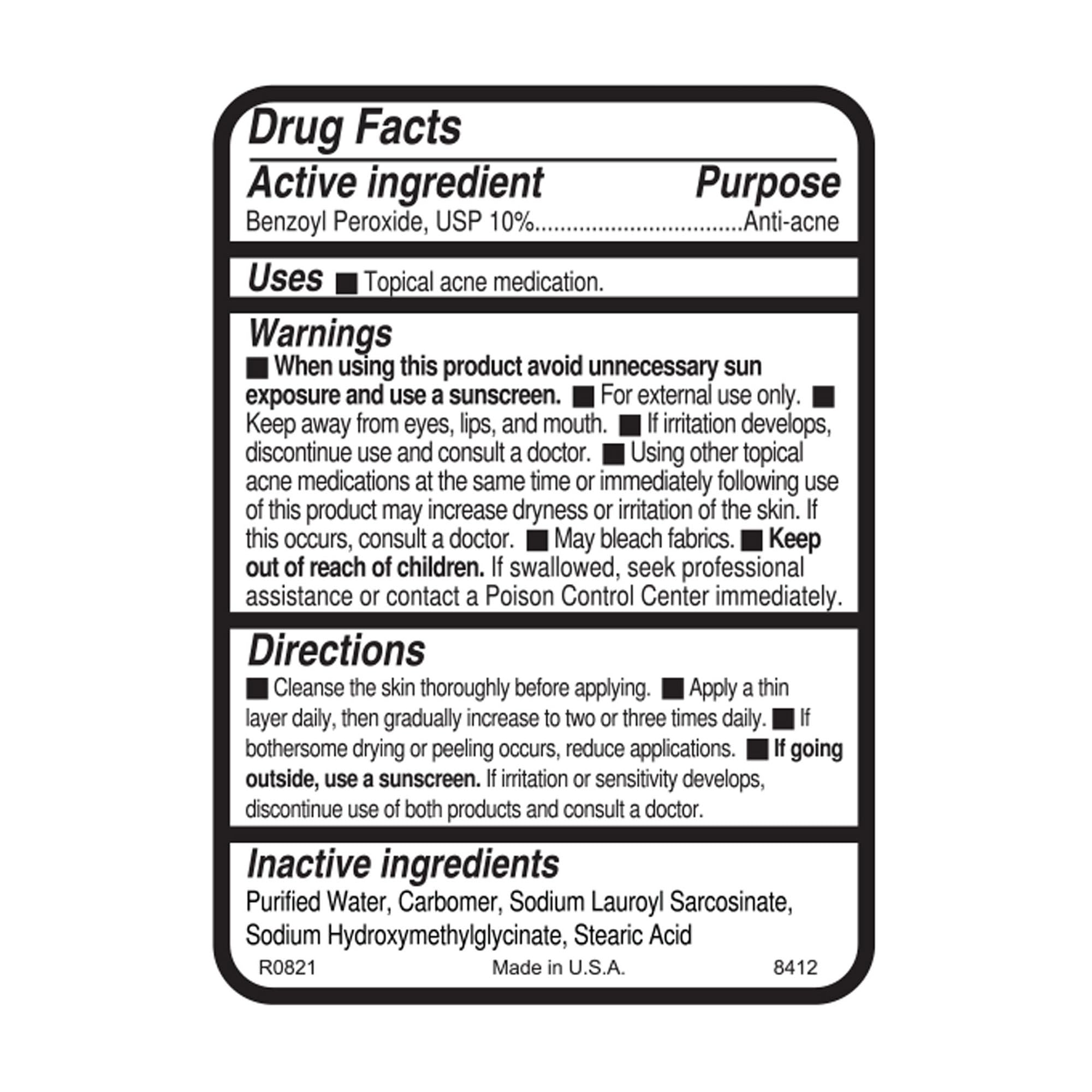 Replenix hypoallergenic non-comedogenic formula that won't clog pores.