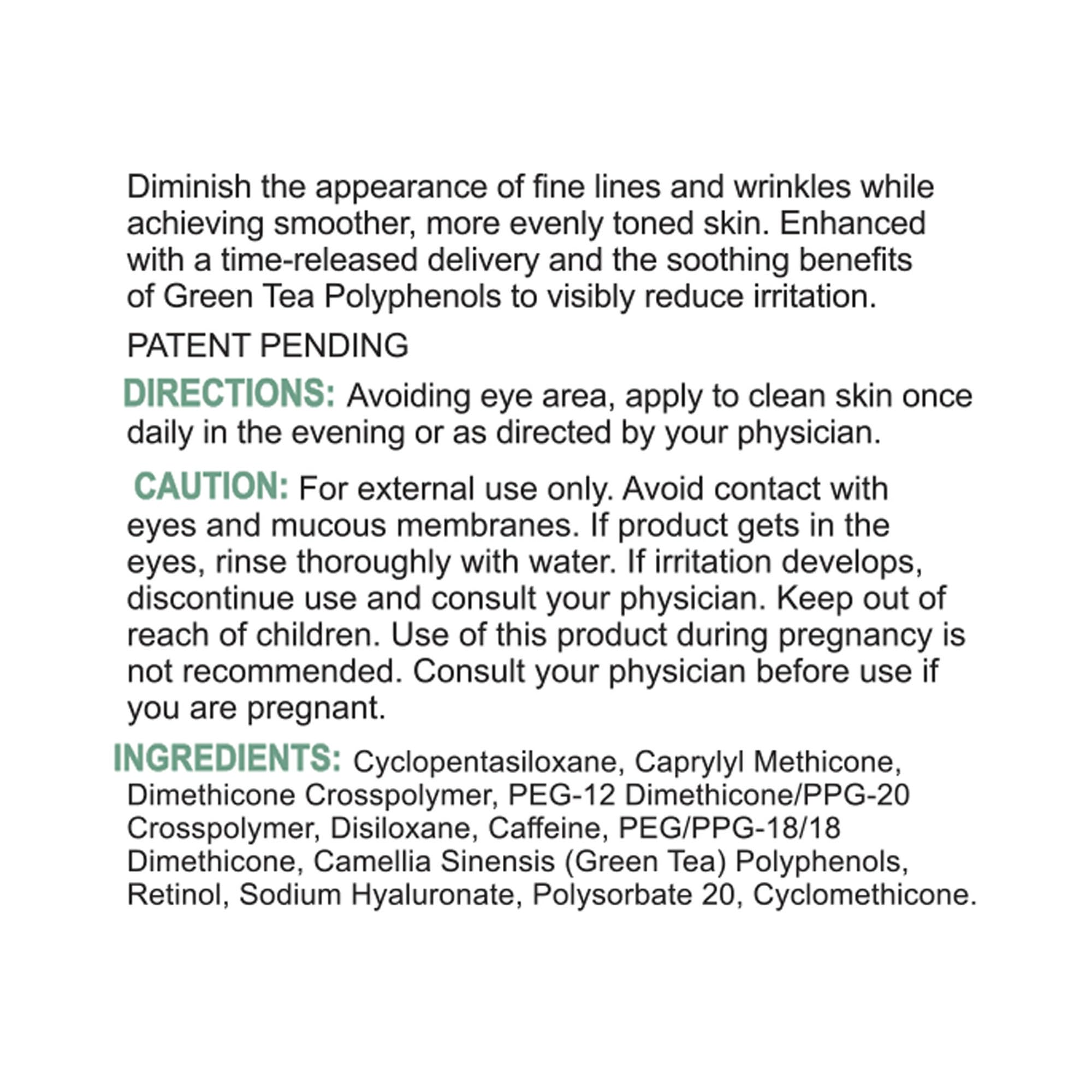 Daily routine scene with Replenix 5X for night care.