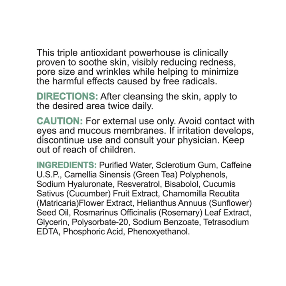 Replenix serum texture demonstration on skin showing lightweight hydration.