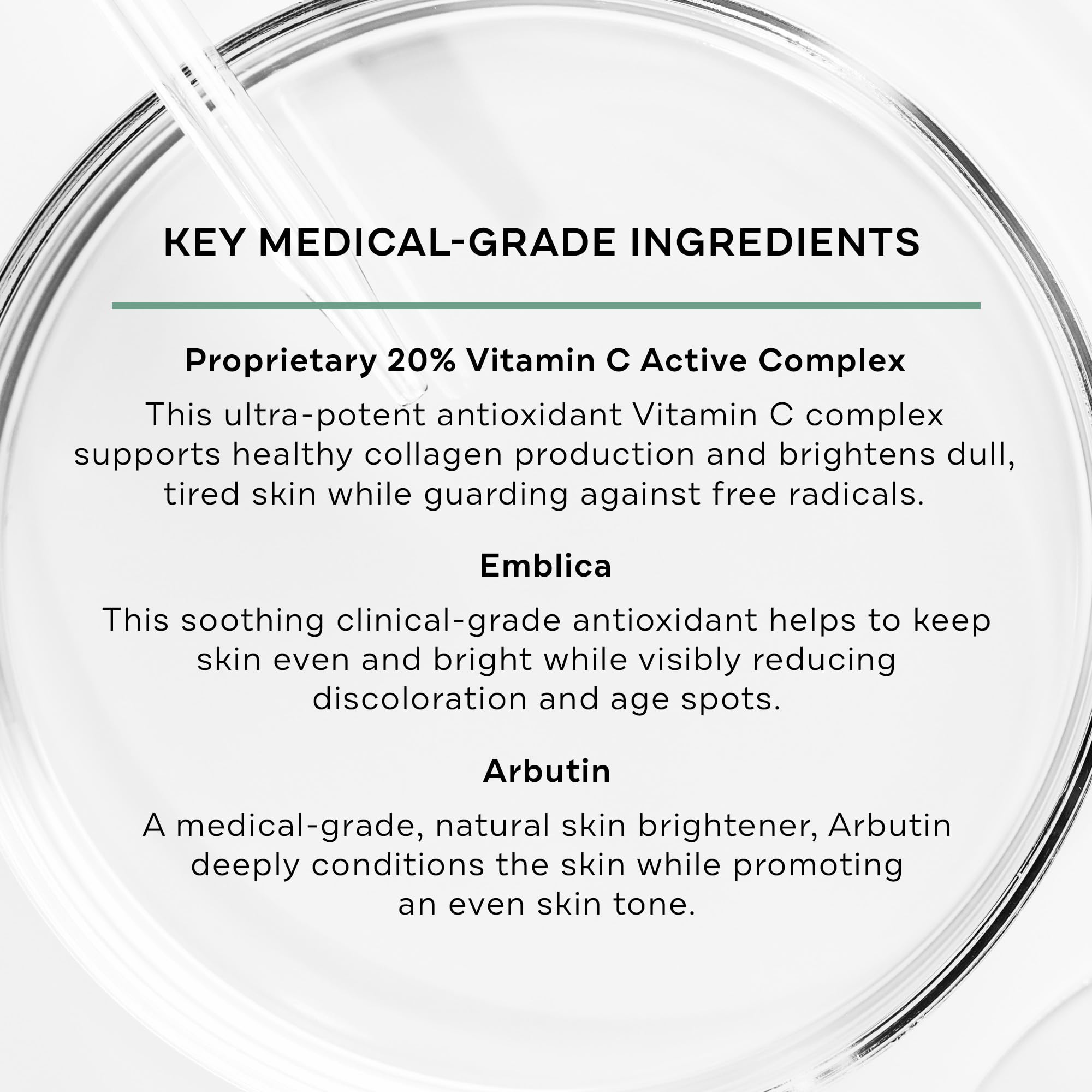 Applying Replenix serum on skin for quick and even coverage