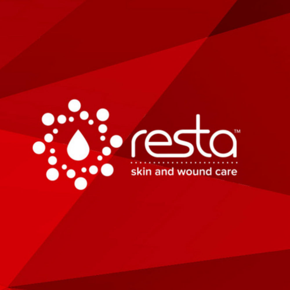 Resta Creme Moisturizer unscented application, smooth absorption for sensitive skin.