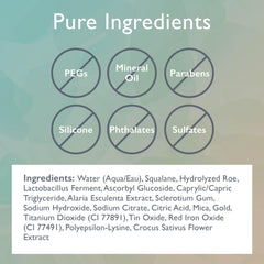 Restorsea non-comedogenic formula bottle conveys a lightweight touch on the skin.