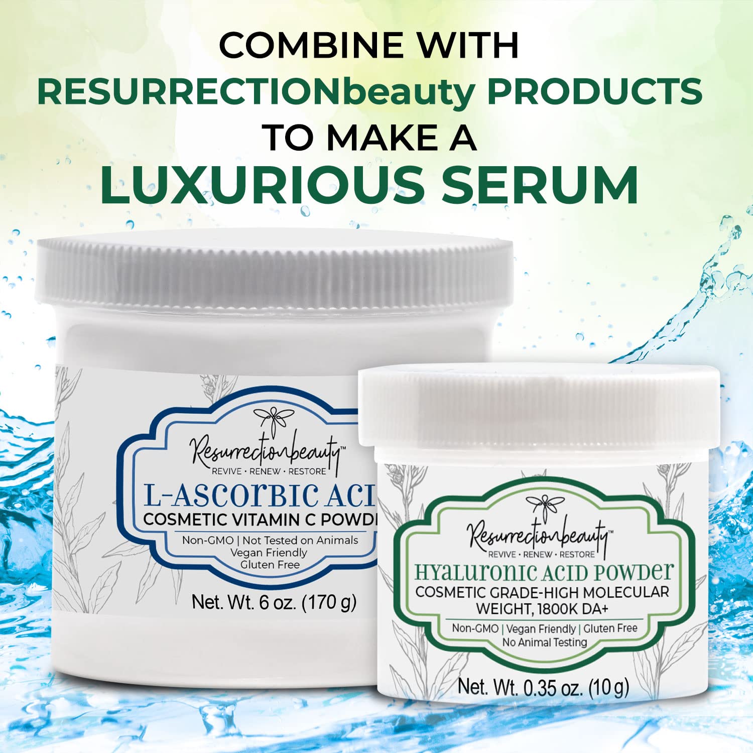RESURRECTIONbeauty gel mask ingredient supports antioxidant skincare routines.