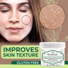 RESURRECTIONbeauty hyaluronic acid gel being applied to skin for hydration