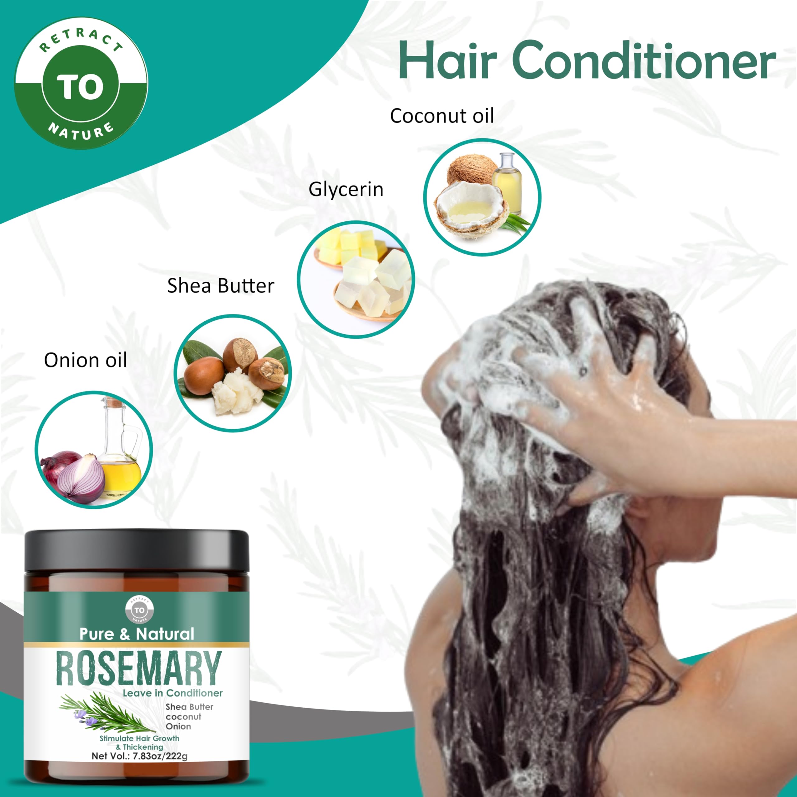 Apply nightly for healthier looking hair with soft, natural shine