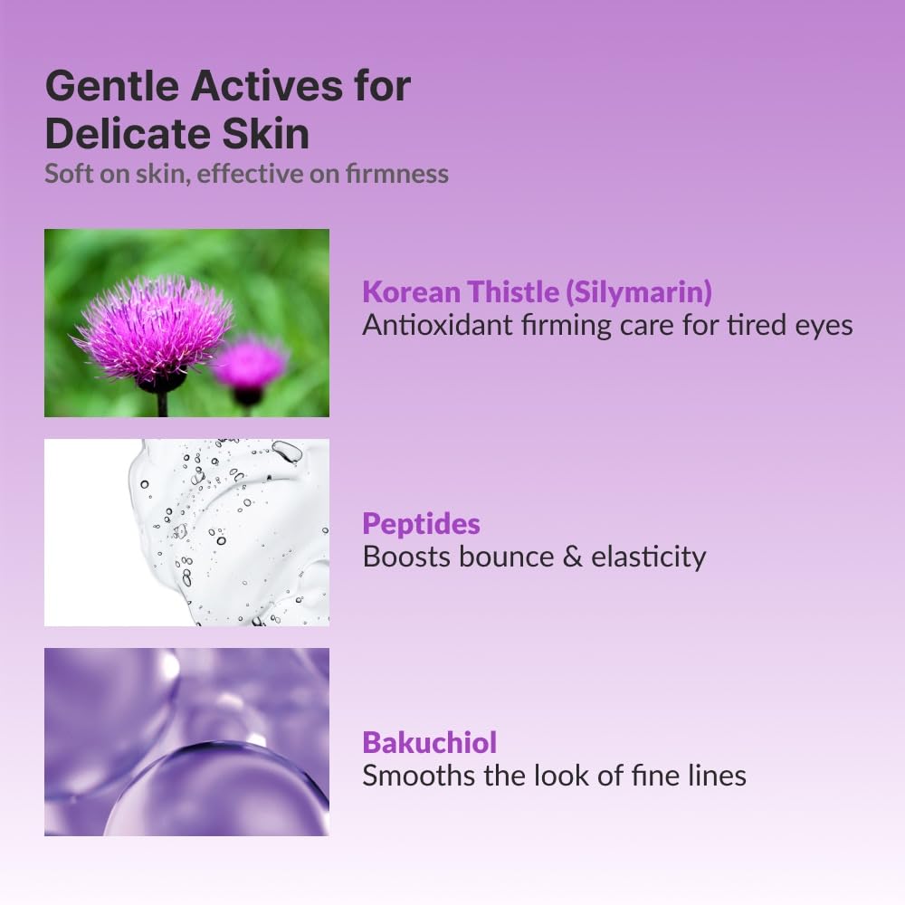 Returnu The Firm Eye Cream Bakuchiol ingredient focus for gentle care