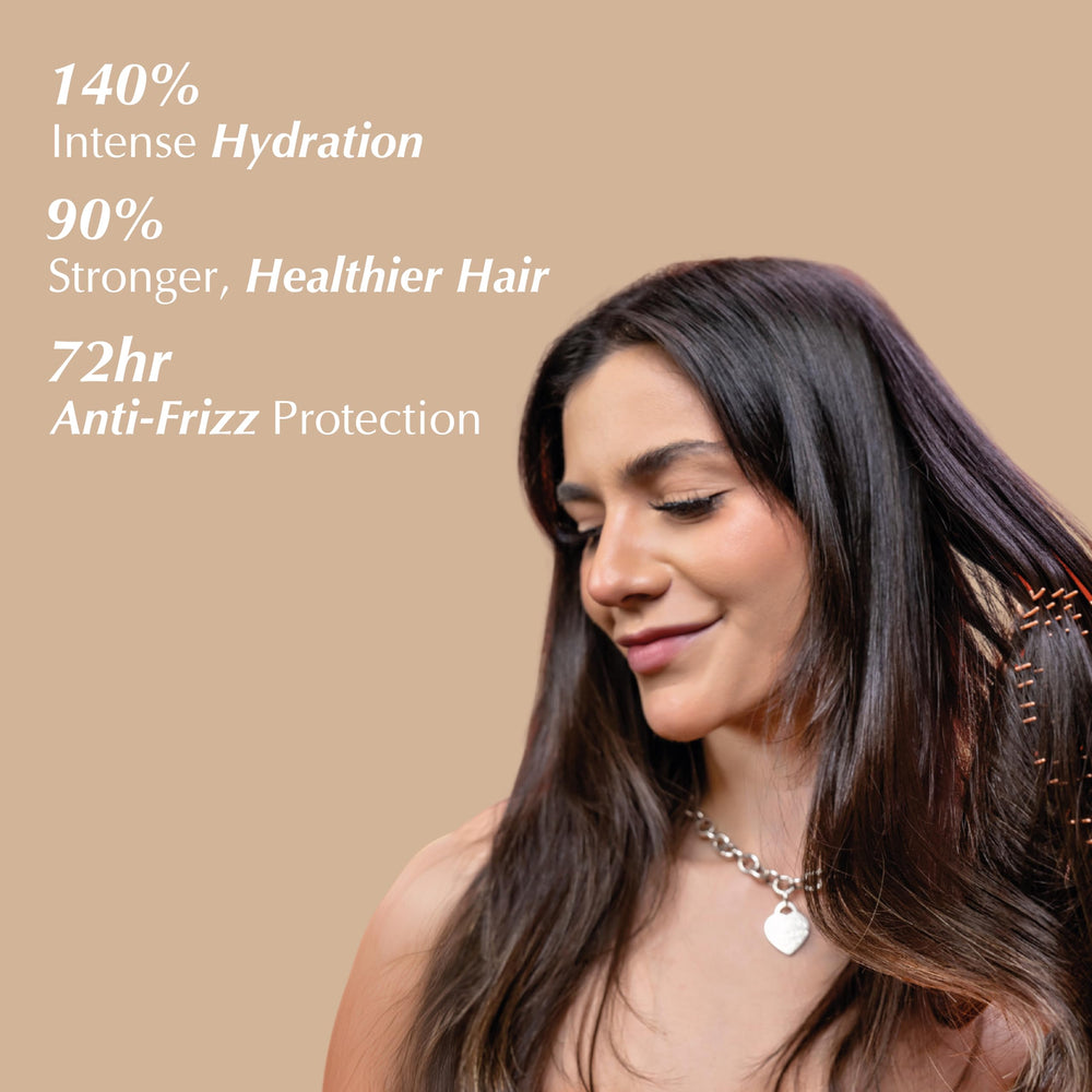 Rev320 320Pure Moisture Rich Shampoo targets damaged hair for repair and revival.