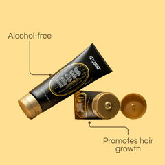 Rev320 iBOSS hand application demonstrates easy styling for textured looks