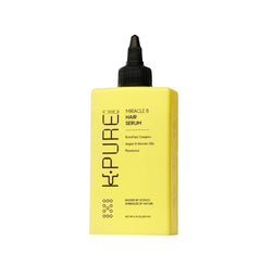 Rev320 Miracle 8 Serum bottle closeup highlighting premium conditioning and instant moisture.