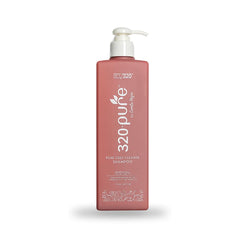 Rev320 Pure Deep Cleanse bottle on shelf for deep cleansing and fresh scalp