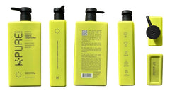 Rev320 Sleek N' Smooth keratin shampoo color-treated-friendly image implies color-safe cleansing.