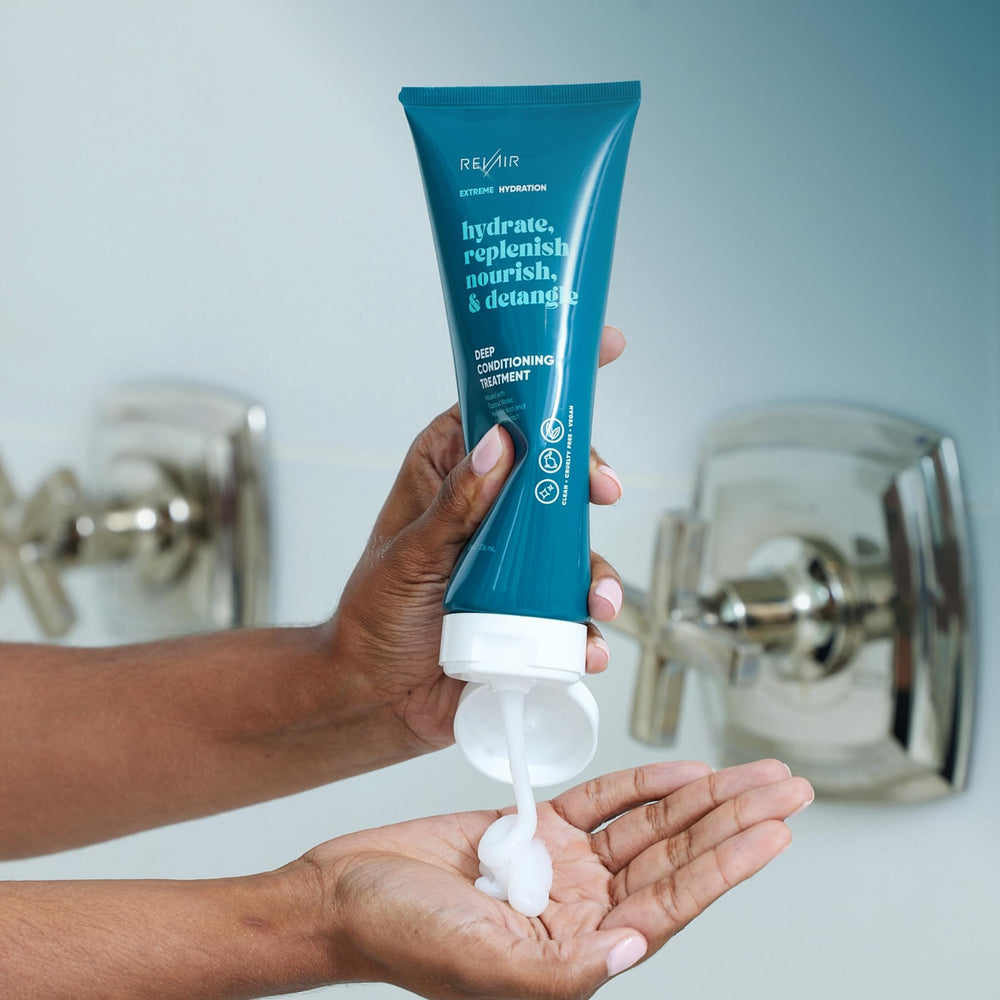 REVAIR Cap usage to boost product absorption with gentle heat